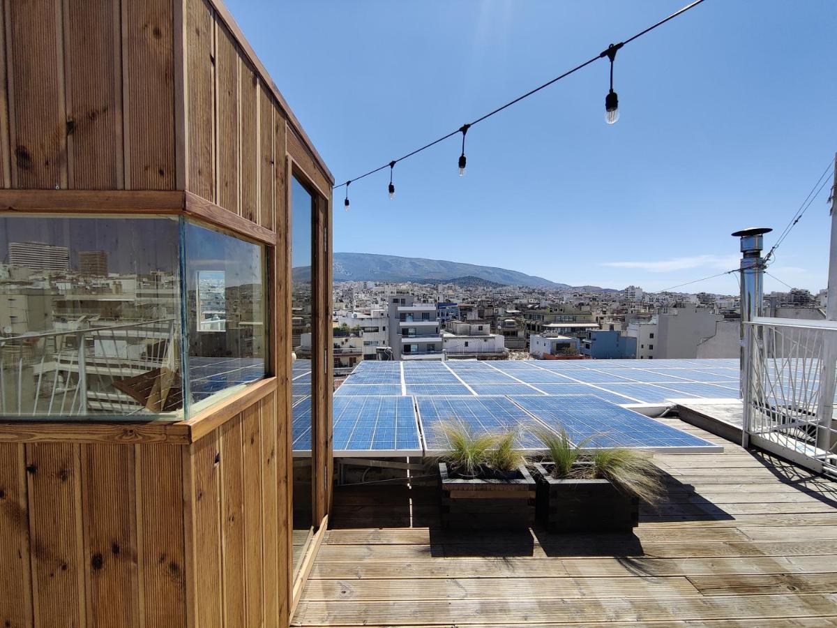 Unique Solar Penthouse With Jacuzzi And Sauna In Central Athén Kültér fotó