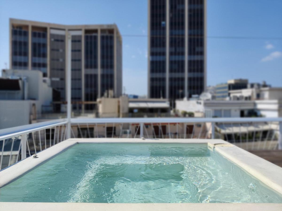 Unique Solar Penthouse With Jacuzzi And Sauna In Central Athén Kültér fotó